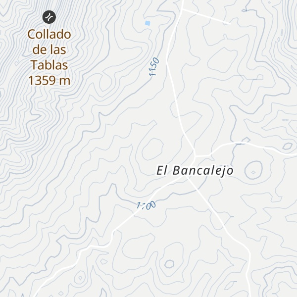 Map of Cerro Carrillos