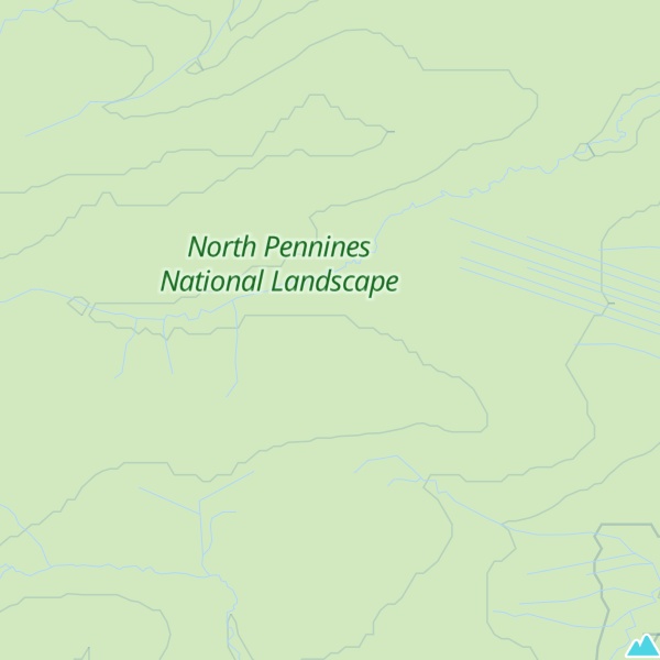 Map of Lartington High Moor