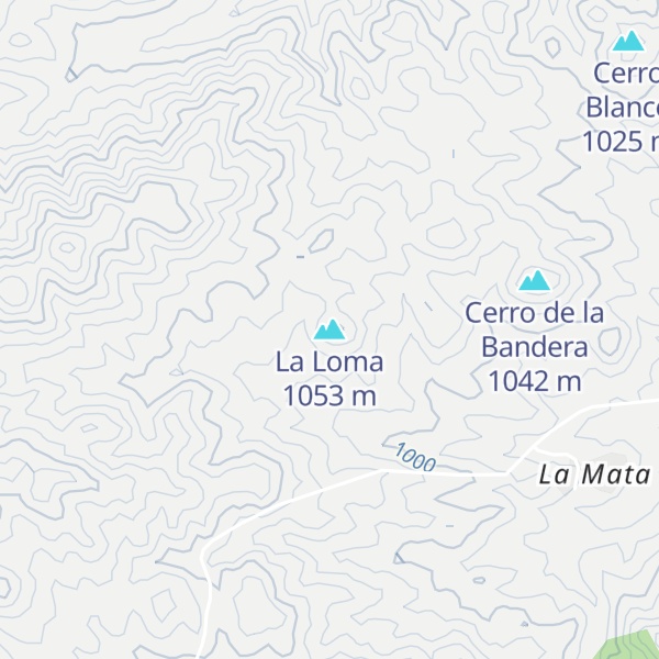 Map of La Loma