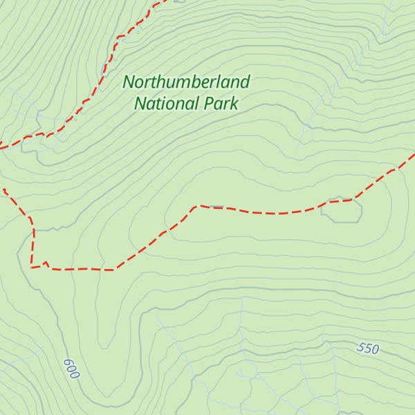 Map of Comb Fell