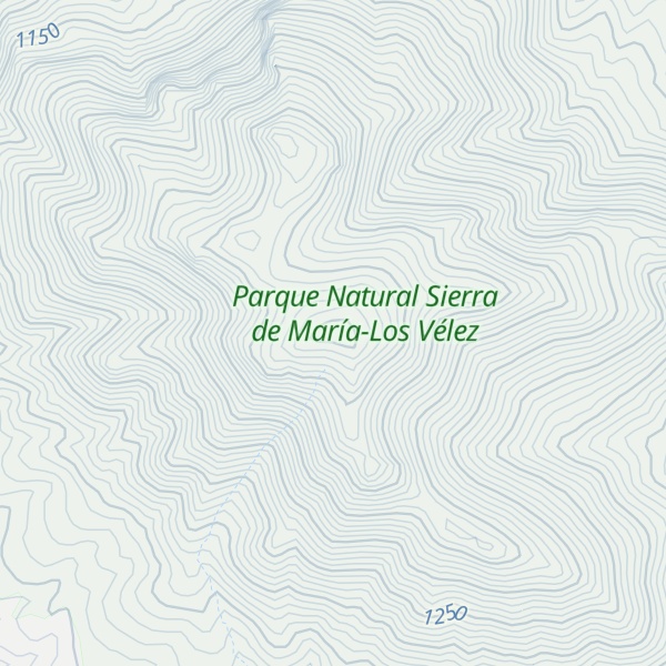 Map of Cerro del Gabar