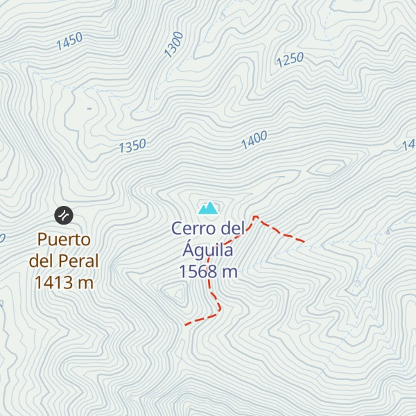 Map of Cerro del Águila