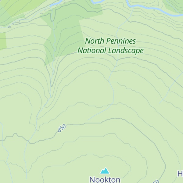 Map of Crag Hill