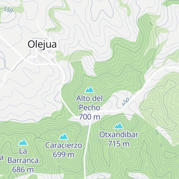 Map of Alto del Pecho
