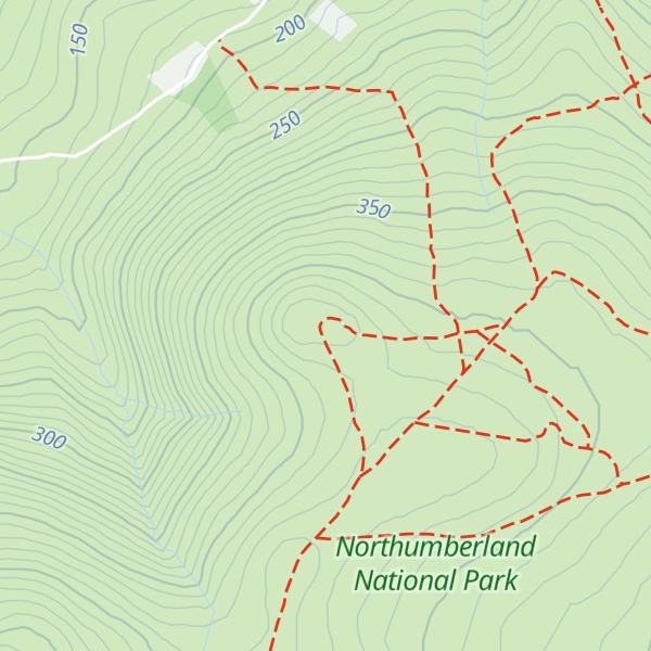 Map of Easter Tor