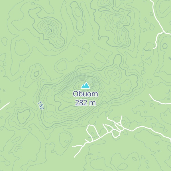 Map of Obuom
