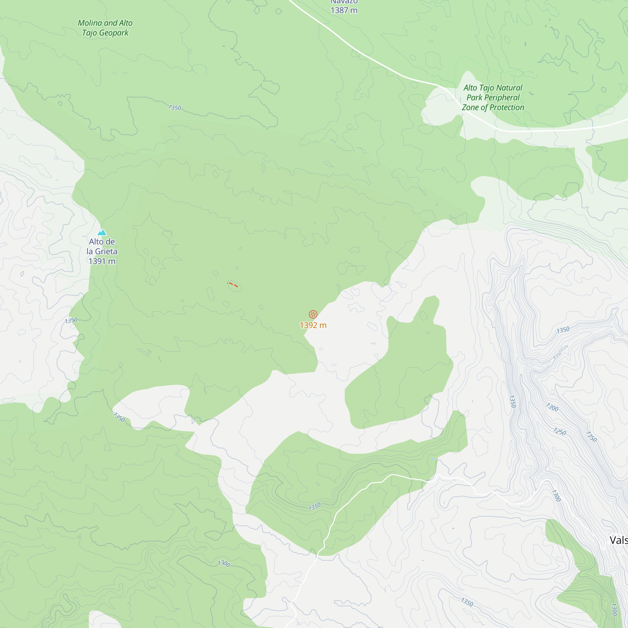 Refugio de la Torreta map