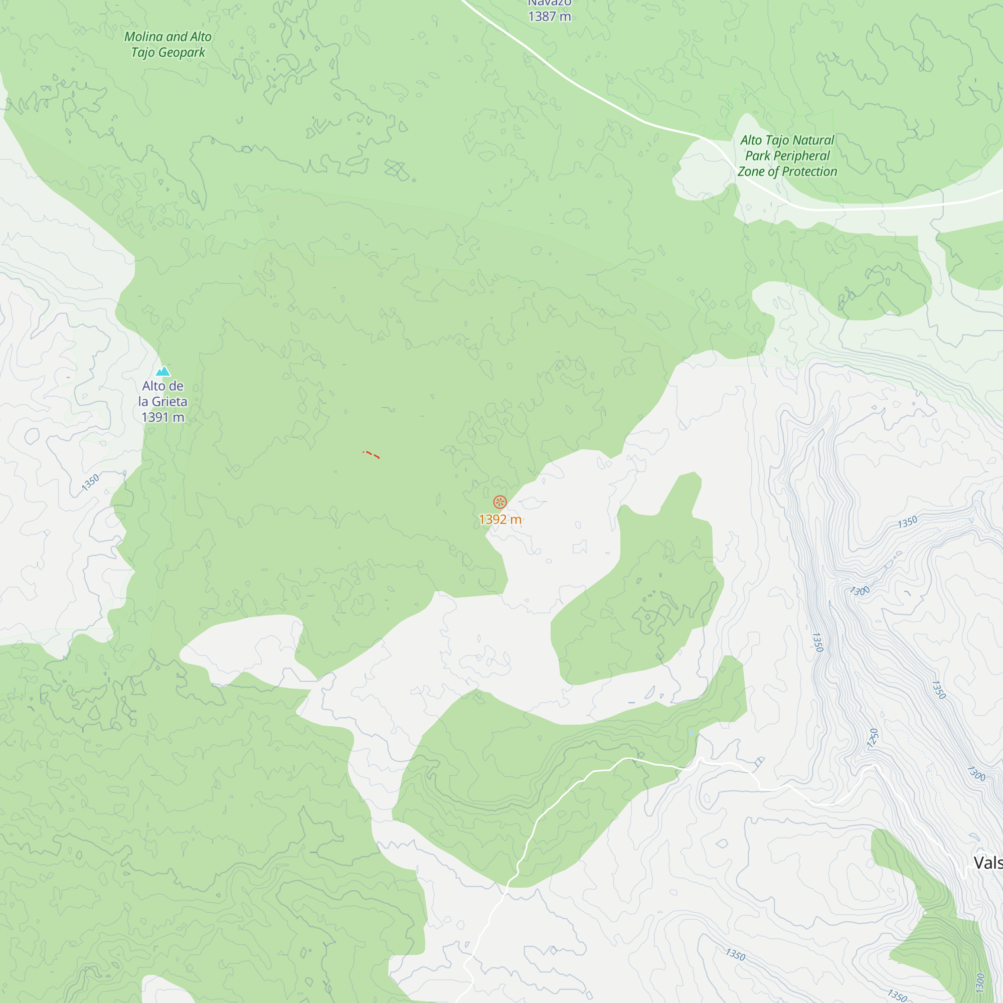 Refugio de la Torreta map