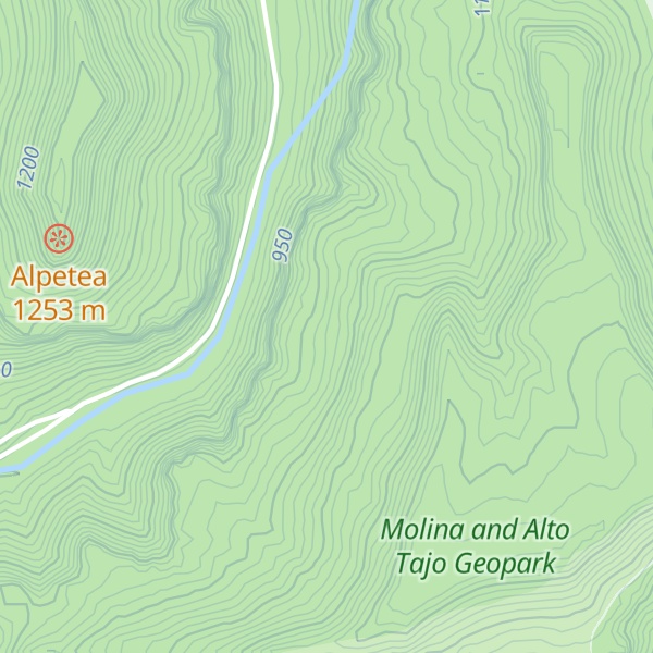 Map of Refugio del Hontanar