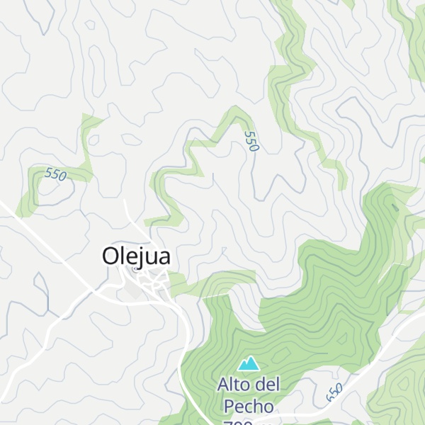 Map of Alto de los Encinos