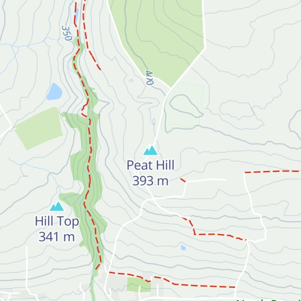 Map of Peat Hill