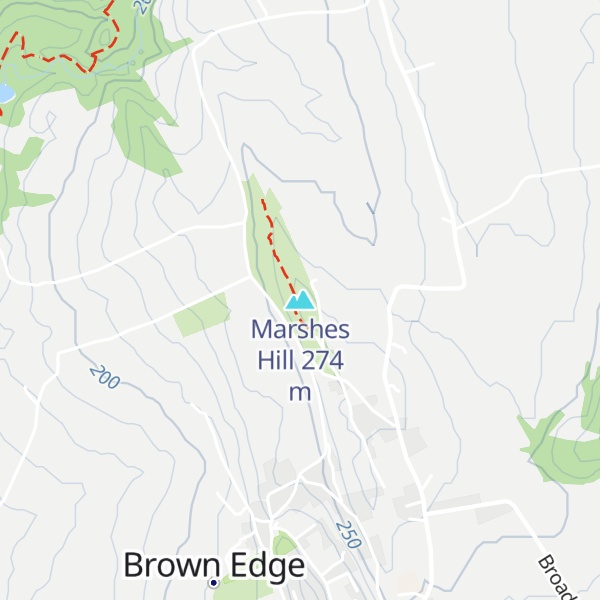 Map of Marshes Hill