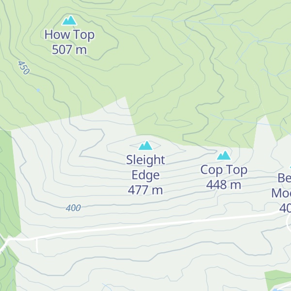 Map of Sleight Edge