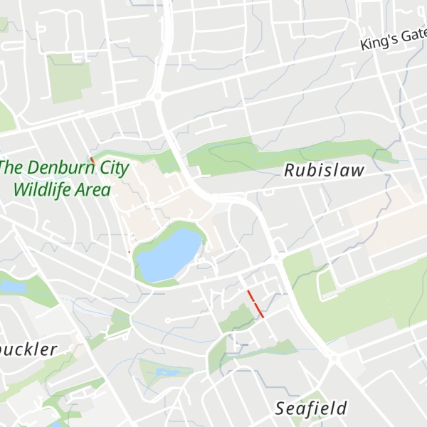 Map of Hill of Rubislaw