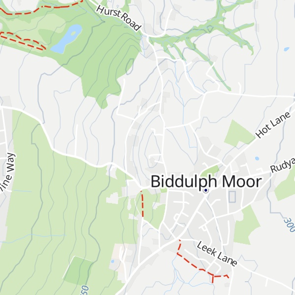 Map of Bailey's Hill