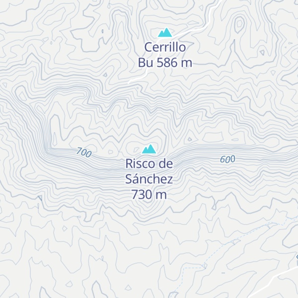 Map of Risco de Sánchez