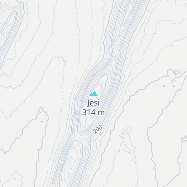 Map of Jesi