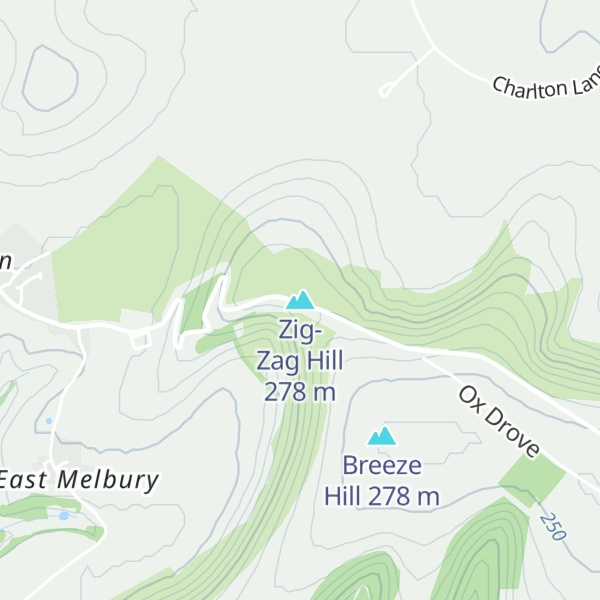 Map of Zig-Zag Hill