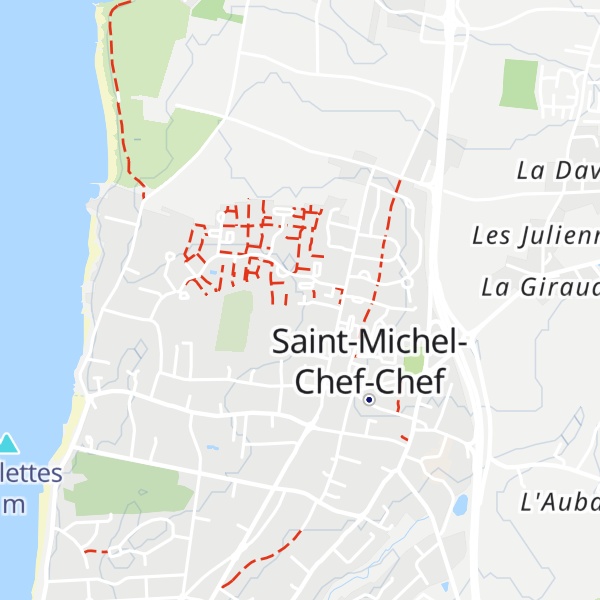 Map of Gîte Clos de la Viauderie