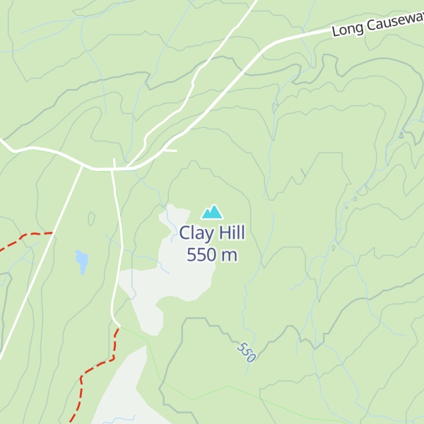Map of Clay Hill
