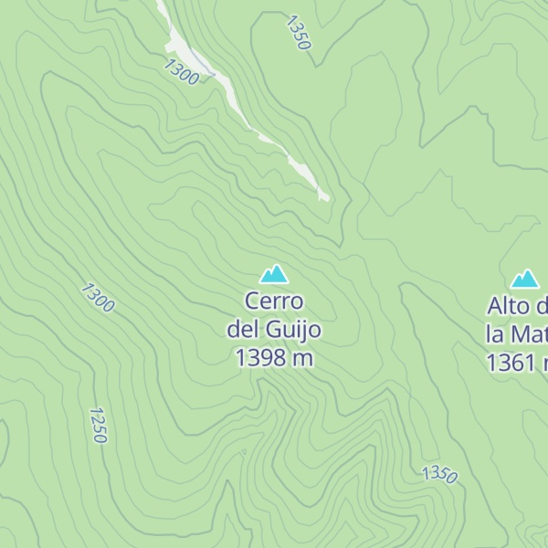 Map of Cerro del Guijo