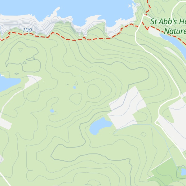 Map of Millar's Moss Hill