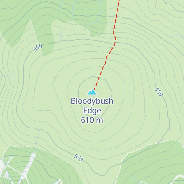 Map of Bloodybush Edge