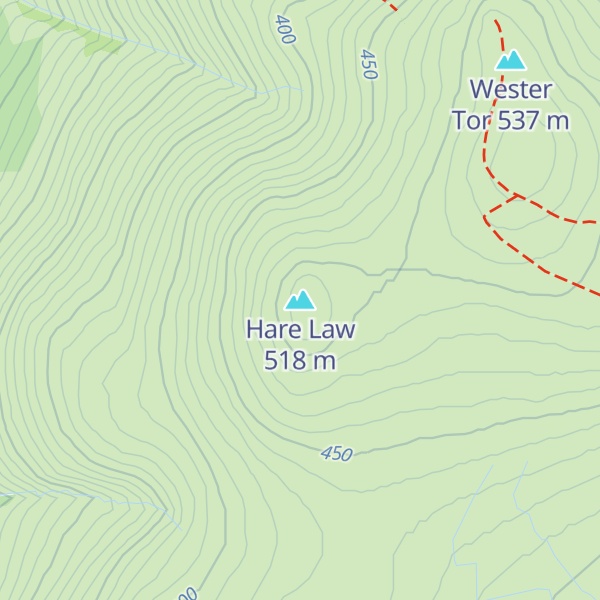 Map of Hare Law