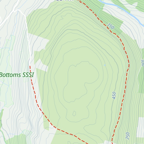 Map of Kisdon