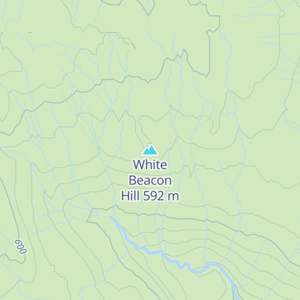 Map of White Beacon Hill