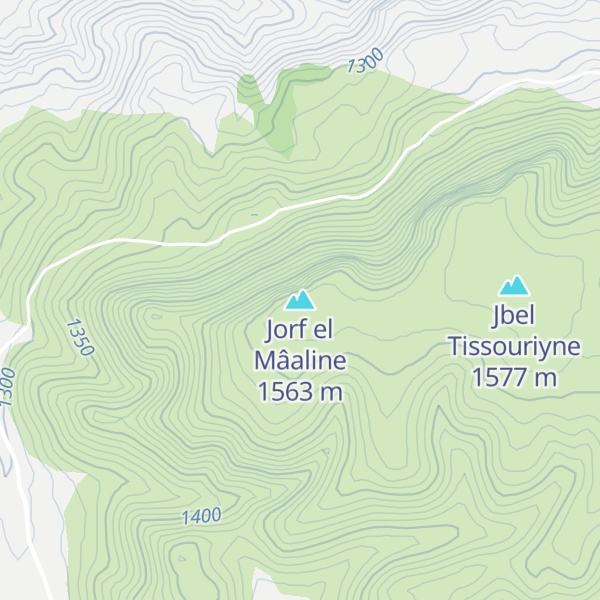 Map of Jorf el Mâaline