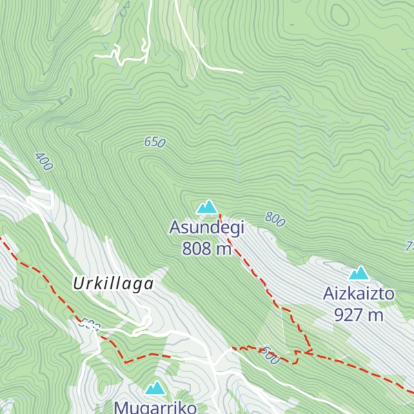 Map of Asundegi