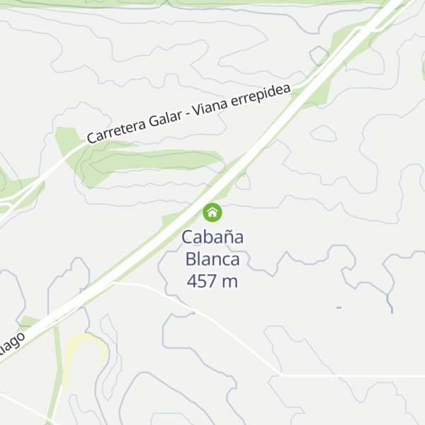 Map of Cabaña Blanca