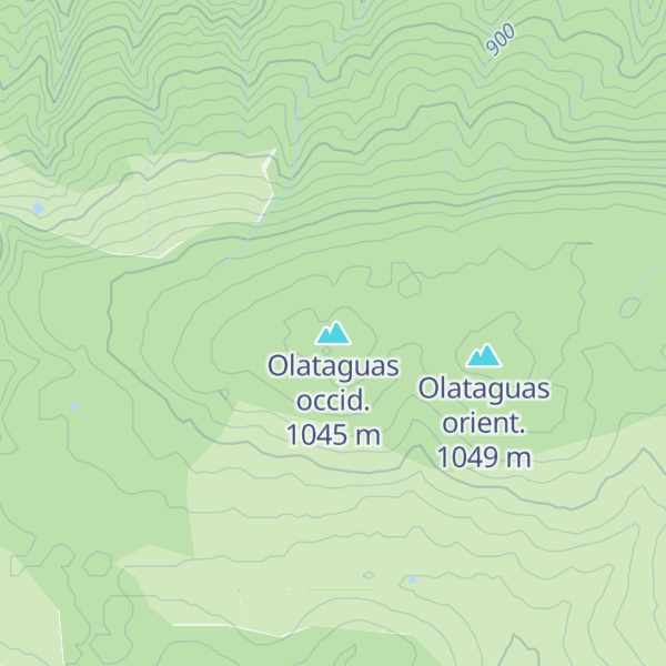 Map of Olataguas occid.