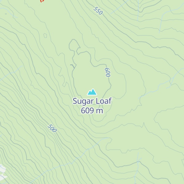 Map of Sugar Loaf