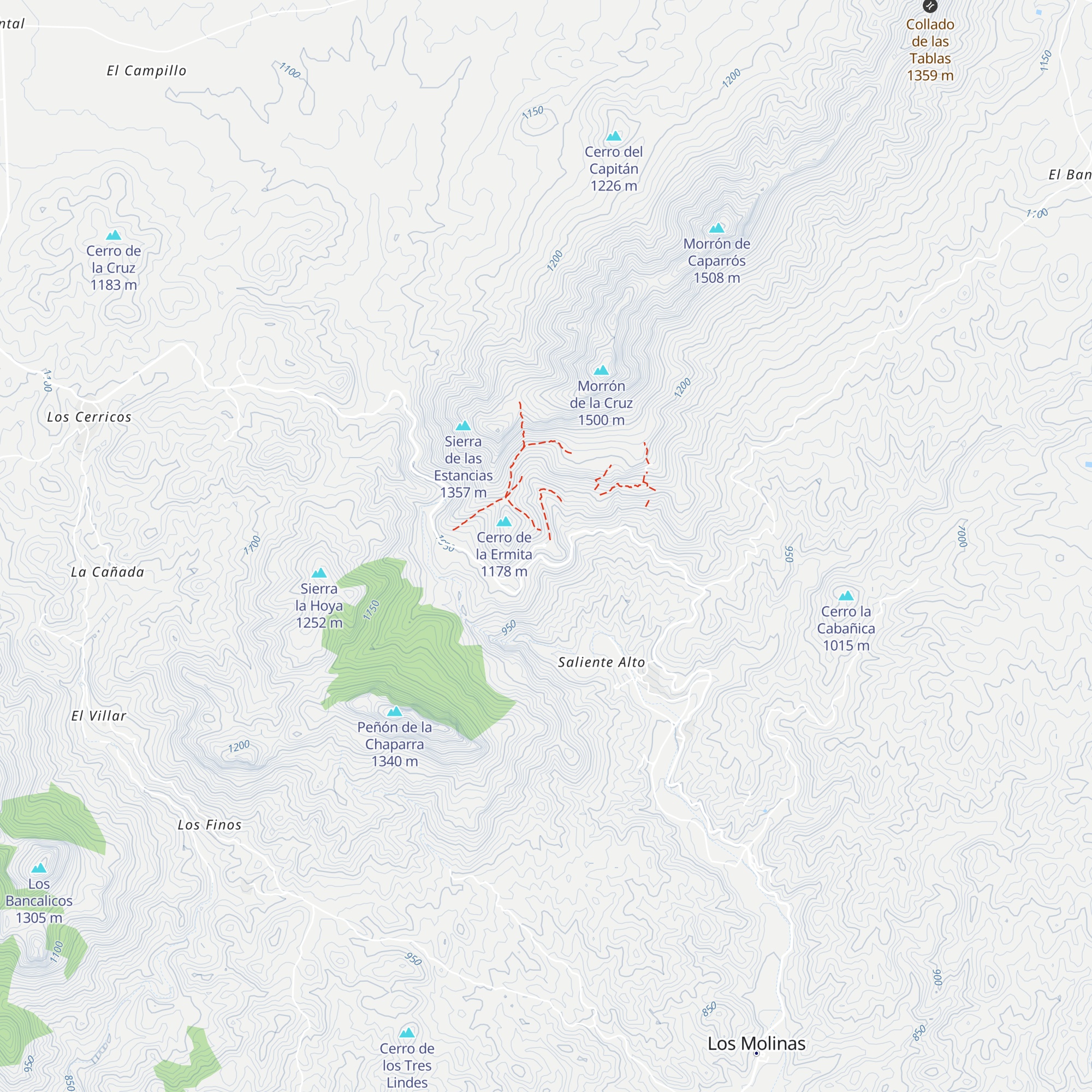 Hospedería Virgen del Saliente map
