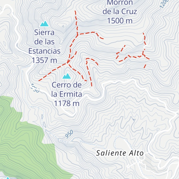 Map of Hospedería Virgen del Saliente