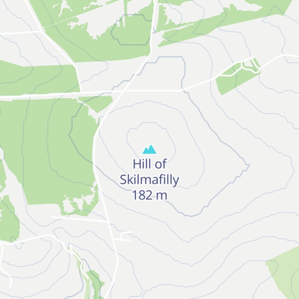 Map of Hill of Skilmafilly