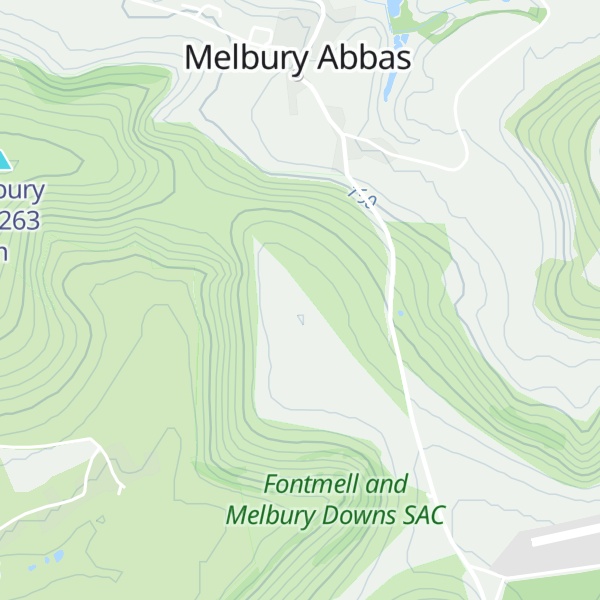 Map of Compton Down