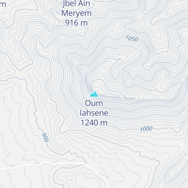Map of Oum lahsene