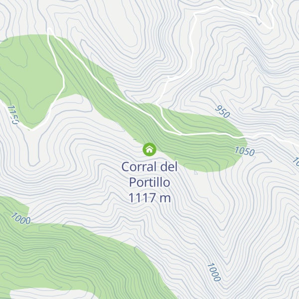 Map of Corral del Portillo