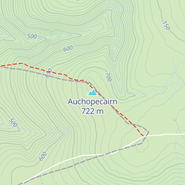 Map of Auchopecairn
