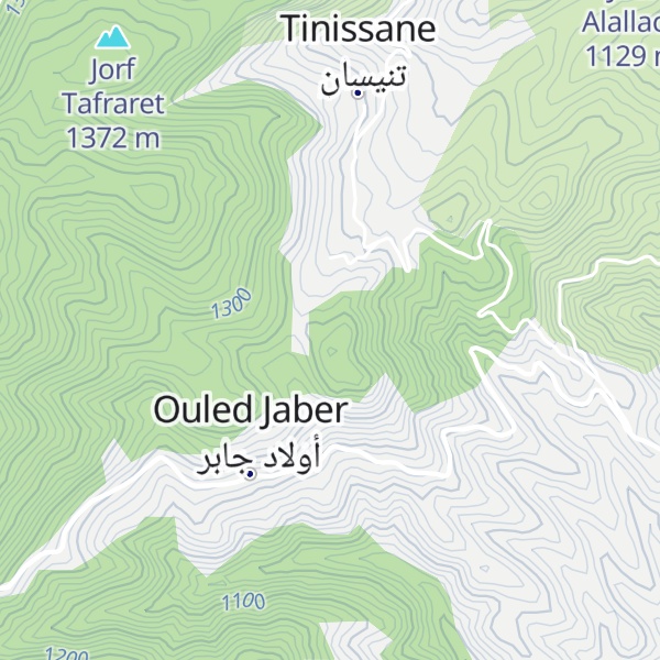 Map of Koudiet Faddene