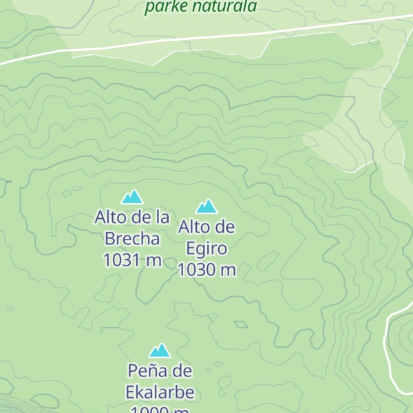 Map of Alto de Egiro