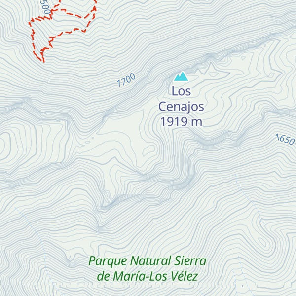 Map of Peñón de las Cucalas