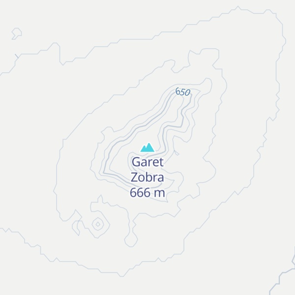 Map of Garet Zobra