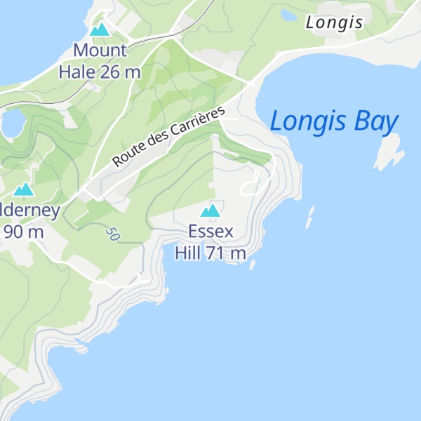 Map of Essex Hill