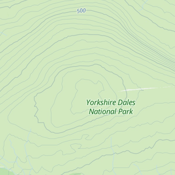 Map of Darnbrook Fell