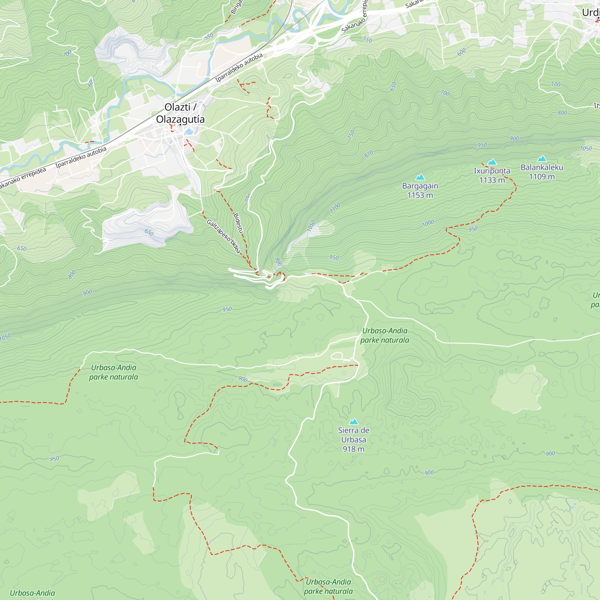 Refugio map