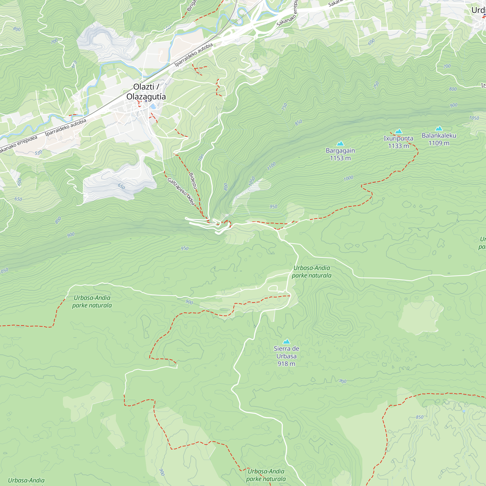 Refugio map